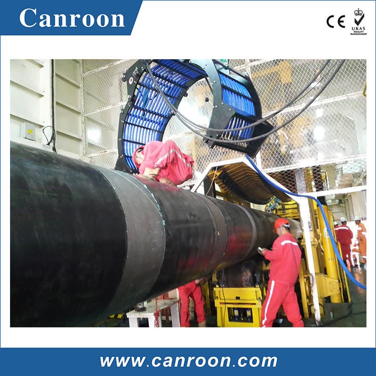 induction heating machine pipe joint anti_corrosion coating